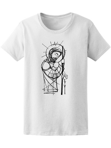 Joseph And Baby Jesus Tee Men's -Image by Shutterstock