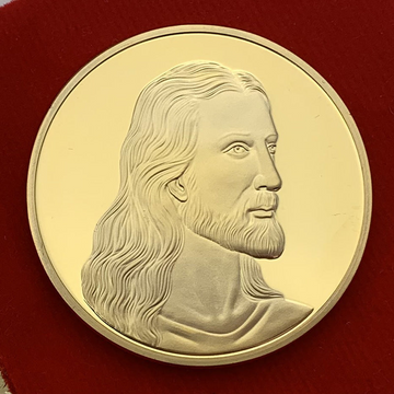 Jesus Gold Plated Commemorative Coin