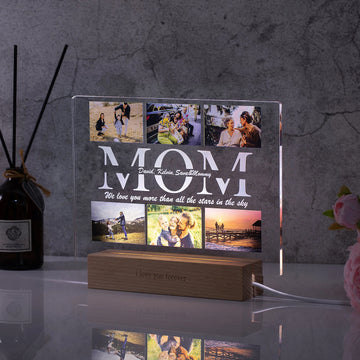 Personalized Photo Lamp MOM Mother's Day Gift