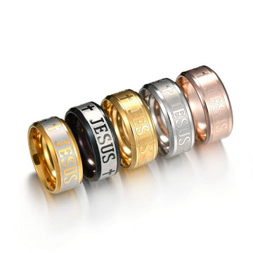 Jesus Cross Ring