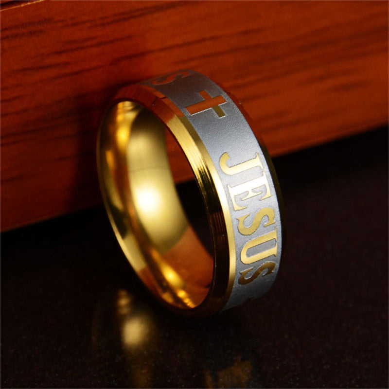 Jesus Cross Ring - Jesus Christ Heals