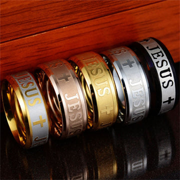 Jesus Cross Ring